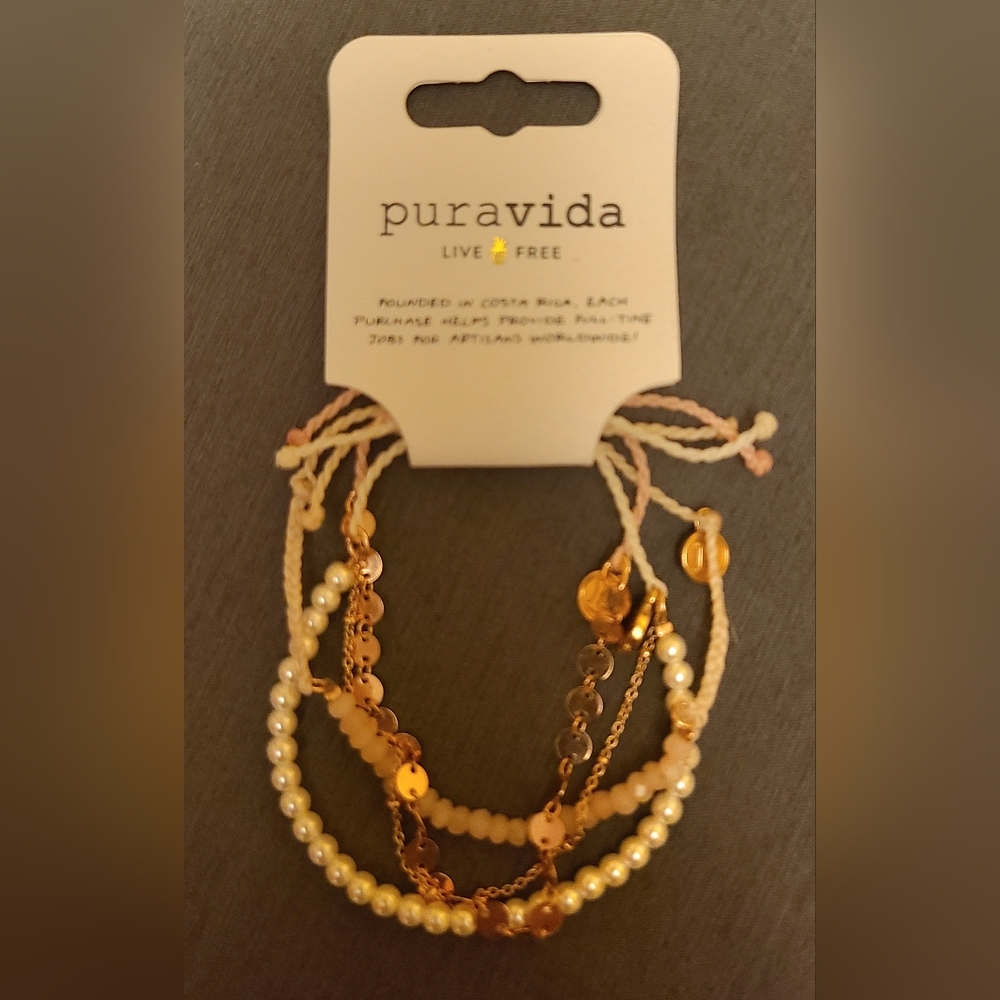 Pura Vida bracelet set